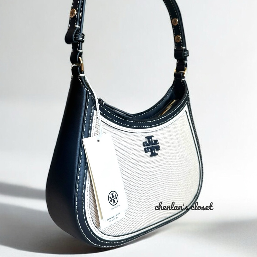 NWT Tory Burch Emerson Canvas Handbag - Picture 11 of 11